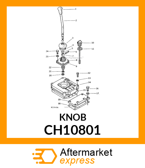 Knob CH10801