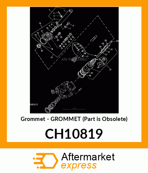 Grommet - GROMMET (Part is Obsolete) CH10819