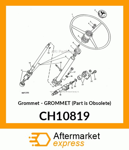 Grommet - GROMMET (Part is Obsolete) CH10819