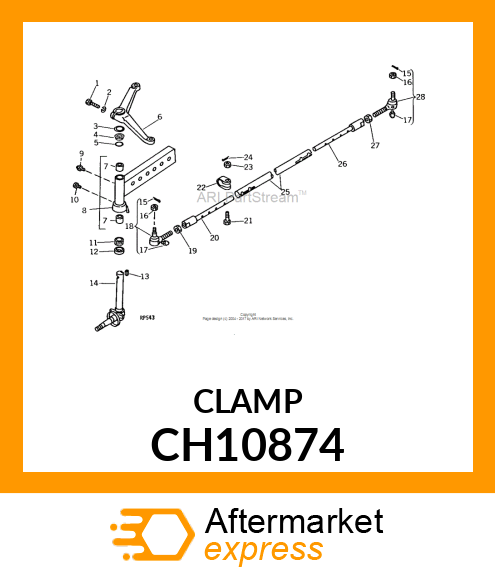 Clamp CH10874