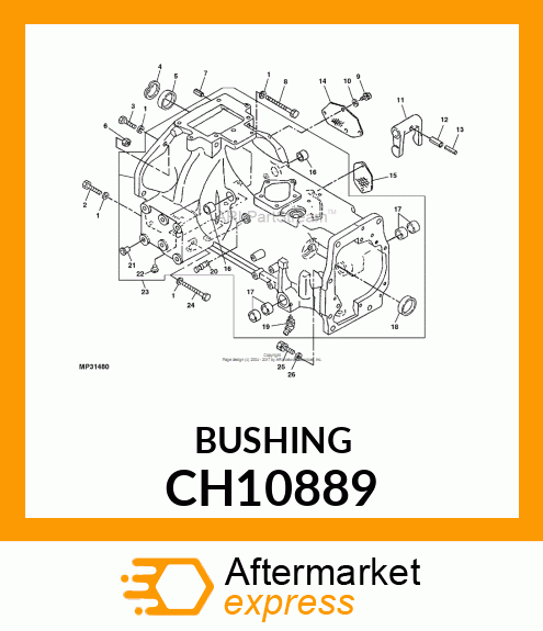 Bushing CH10889