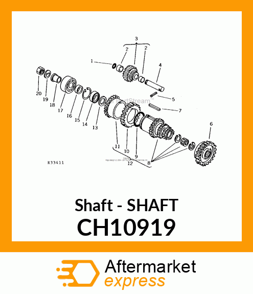 Shaft - SHAFT CH10919