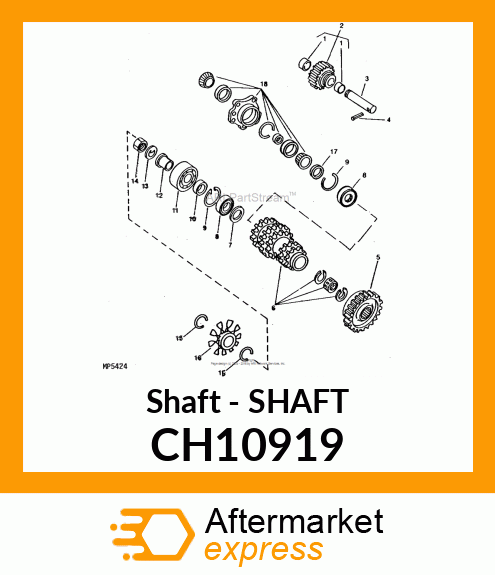 Shaft - SHAFT CH10919