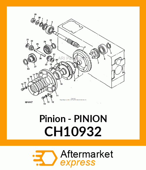 Pinion - PINION CH10932