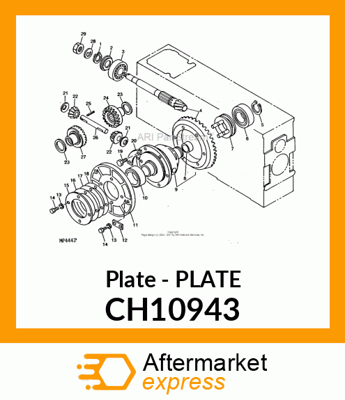 Plate - PLATE CH10943