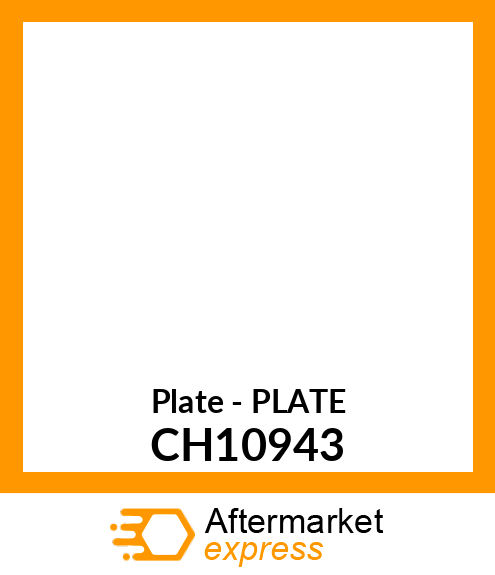 Plate - PLATE CH10943