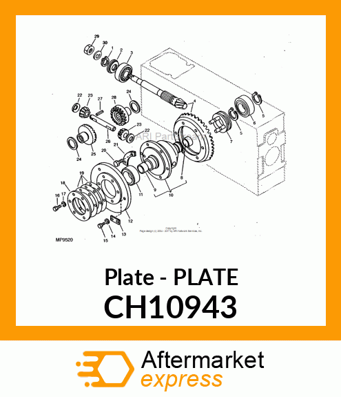 Plate - PLATE CH10943