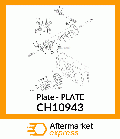 Plate - PLATE CH10943