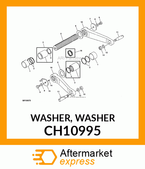 WASHER, WASHER CH10995