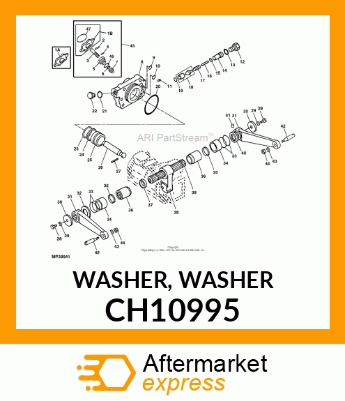 WASHER, WASHER CH10995