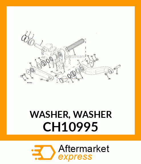 WASHER, WASHER CH10995