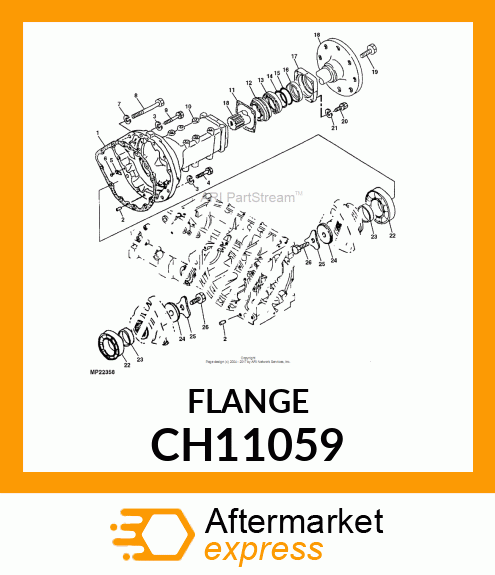 BEARING HOUSING W/O BEARING, HOUSIN CH11059