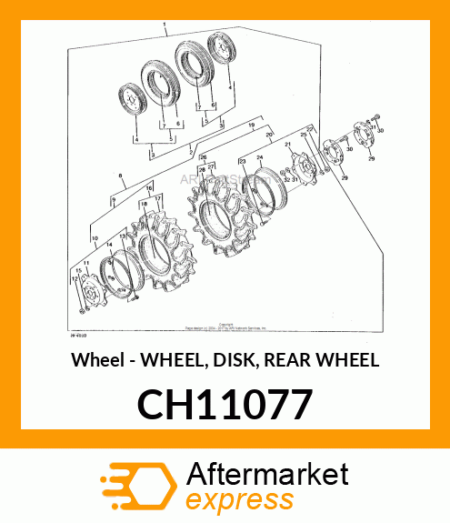 Wheel CH11077