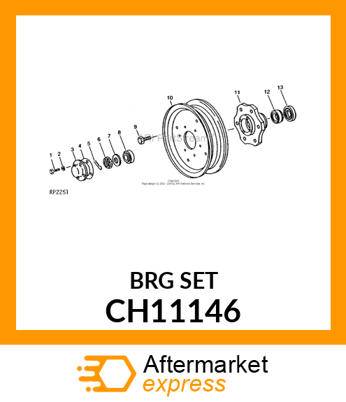 Tapered Roller Bearing CH11146
