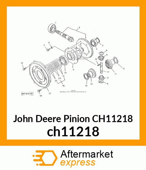 GEAR, DIFF. ch11218