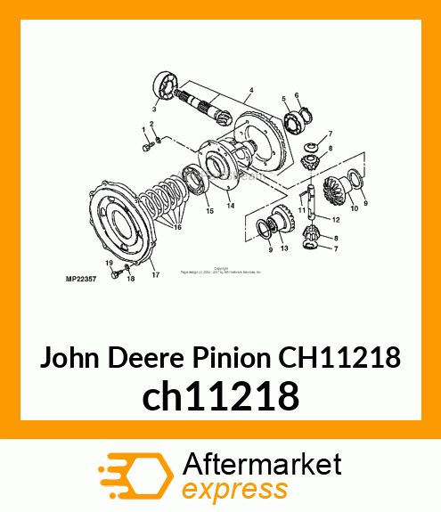 GEAR, DIFF. ch11218