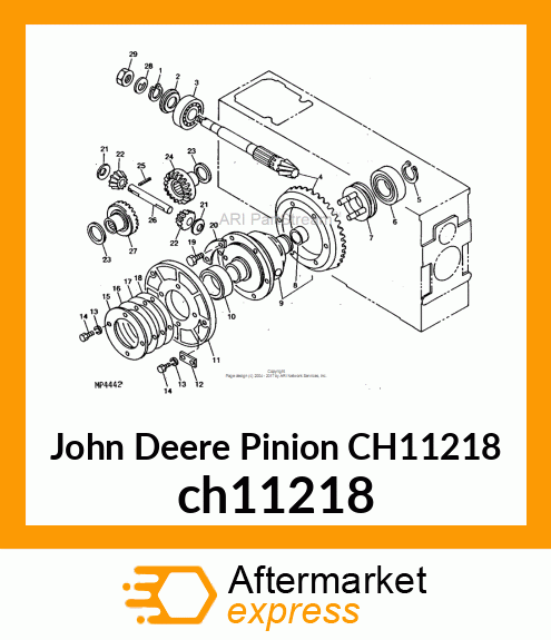 GEAR, DIFF. ch11218