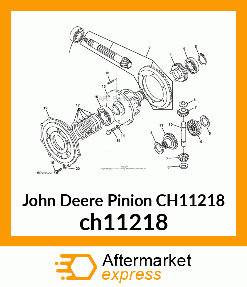 GEAR, DIFF. ch11218