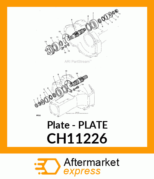 Plate - PLATE CH11226