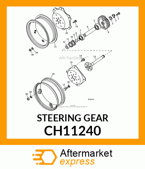 Gear Steering CH11240