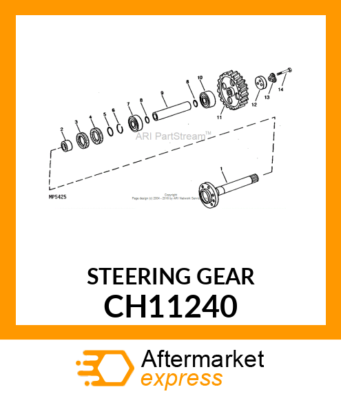 Gear Steering CH11240