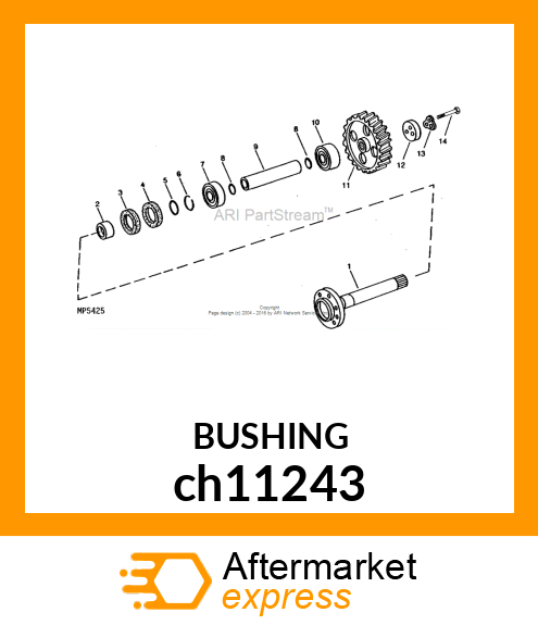 BUSHING ch11243