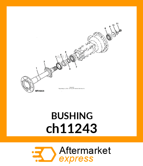 BUSHING ch11243