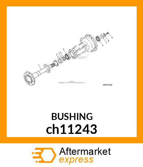 BUSHING ch11243