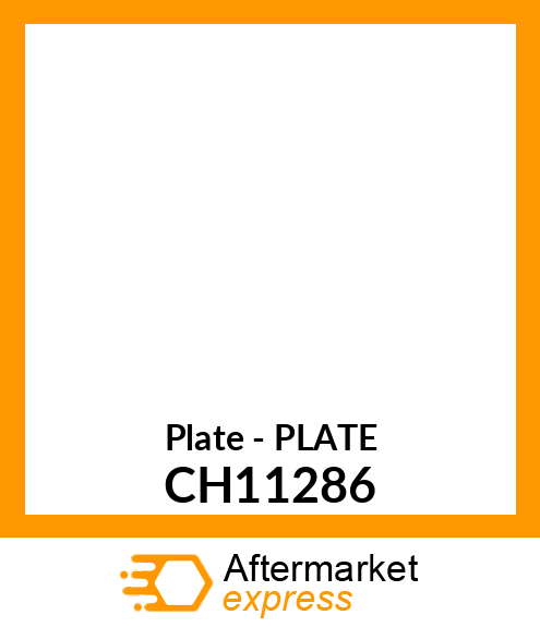 Plate - PLATE CH11286