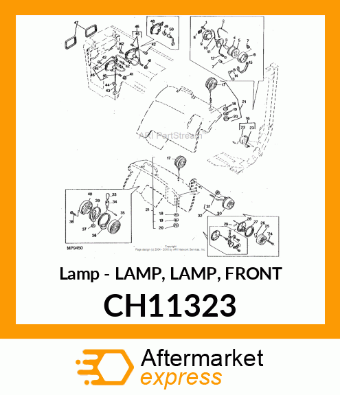 Lamp - LAMP, LAMP, FRONT CH11323