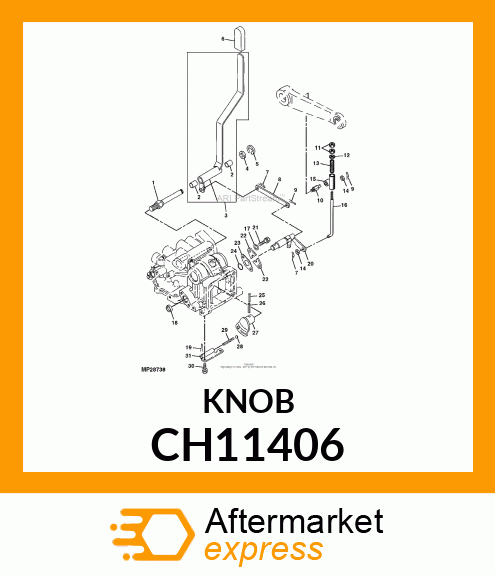 Knob CH11406