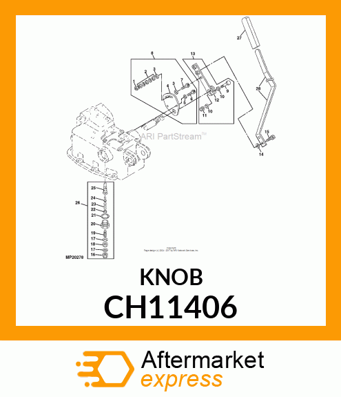 Knob CH11406