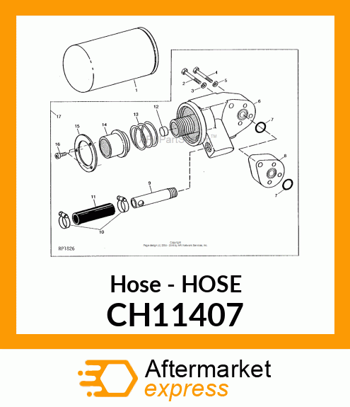 Hose - HOSE CH11407