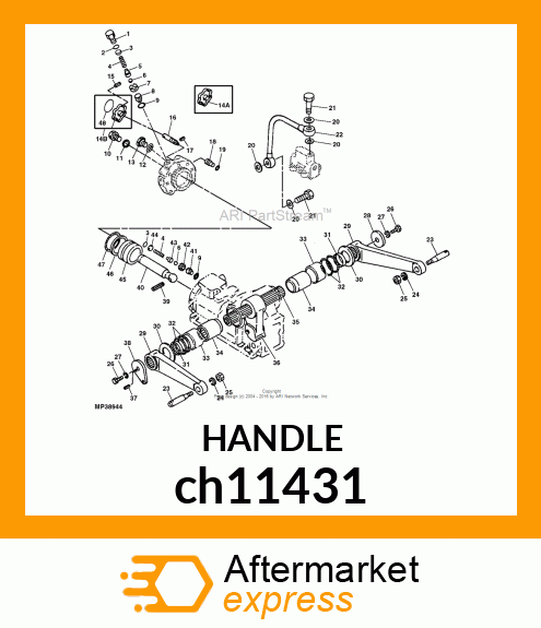 VALVE, STOP, KIT ch11431