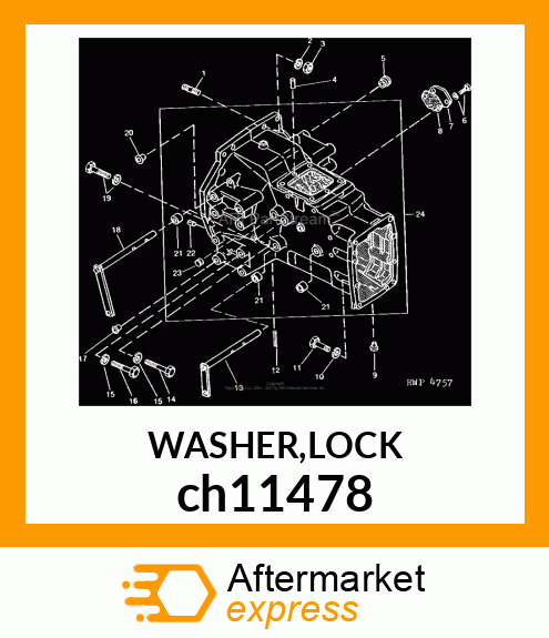 WASHER,LOCK ch11478