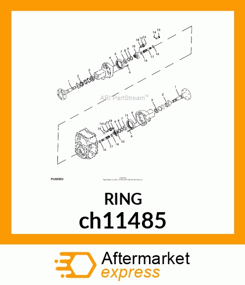 RING, EXTERNAL SNAP ch11485