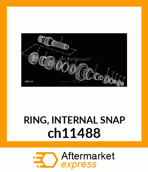 RING, INTERNAL SNAP ch11488