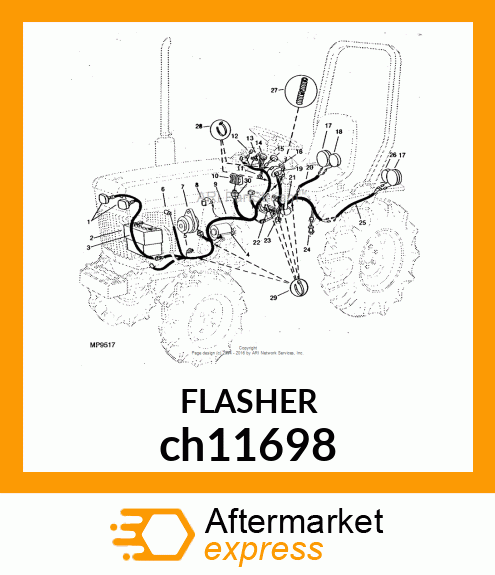 RELAY,FLASHER ch11698