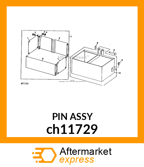 PIN,QUICK LOCK ch11729