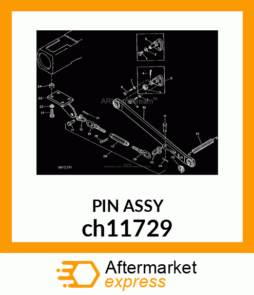 PIN,QUICK LOCK ch11729