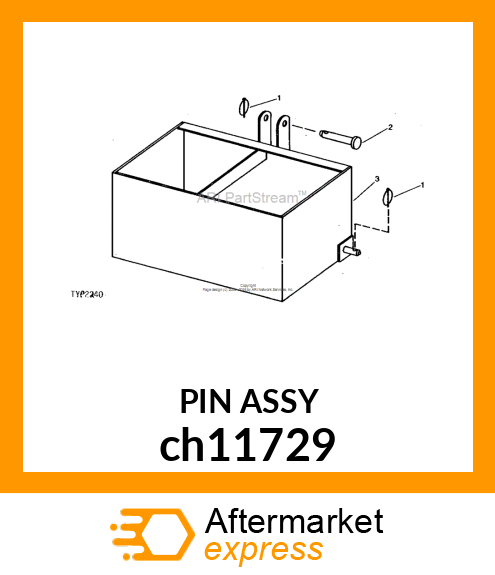 PIN,QUICK LOCK ch11729