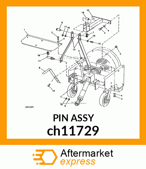 PIN,QUICK LOCK ch11729