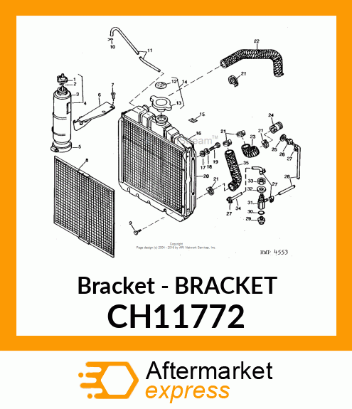 Bracket - BRACKET CH11772