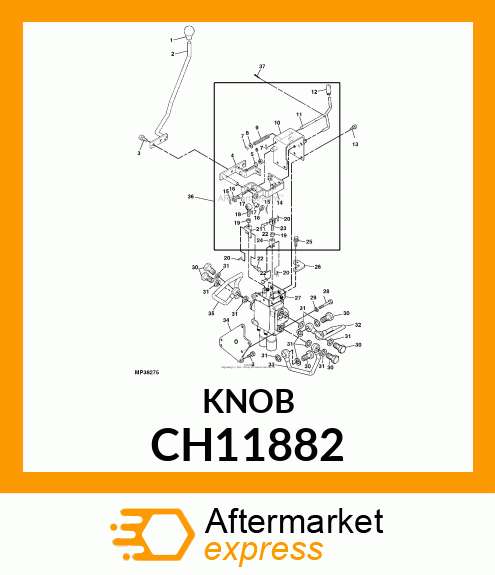 KNOB CH11882