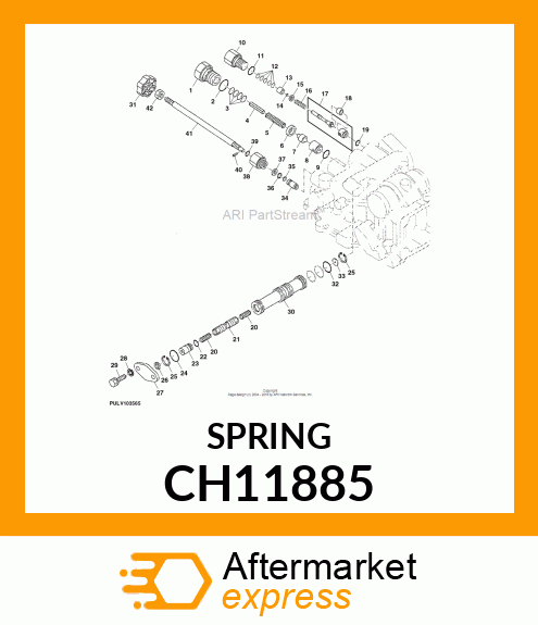 COMPRESSION SPRING, SPRING, COMPRES CH11885