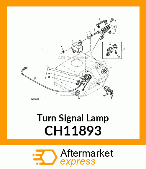 Turn Signal Lamp CH11893