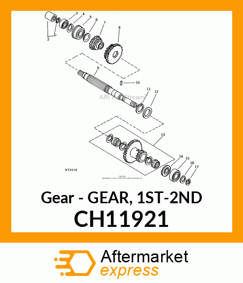 Gear - GEAR, 1ST-2ND CH11921