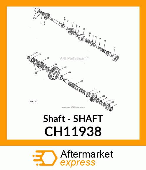 Shaft - SHAFT CH11938