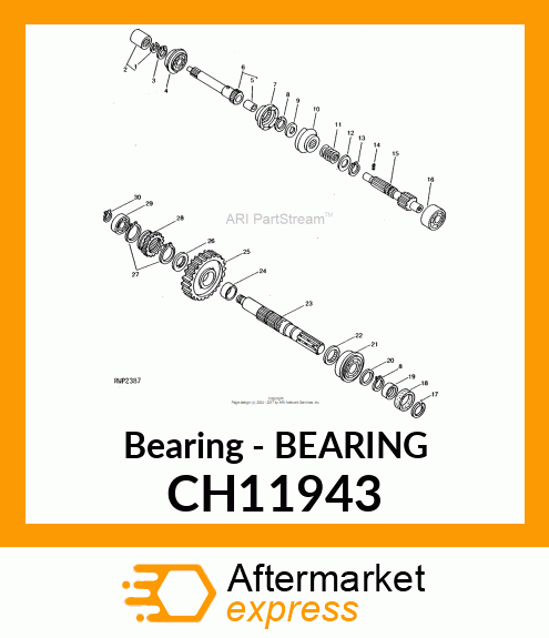 Bearing - BEARING CH11943