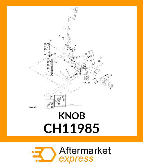 KNOB CH11985